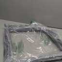 Refrigerator Door Gasket W10407216 for Whirlpool, Freezer Door Gasket for Maytag, KitchenAid, W10248749, Replace W10248749, W10685869, 20.86" x 34.25"