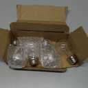 Lava Lamp Bulb 40W E26 Medium Base 120V A15 Appliance Oven Light Bulb for 16.3" Lava Lamp,Microwave Oven, Refrigerator, Over Stove Range Hood,High Temperature 300 Degrees Resistant,Warm White,4 Pack