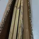 4 Sets Bamboo Vintage Cane Fishing Pole with Bobber Hook Line and Sinker Bamboo Fishing Pole Fish Sticks, Bamboo fishing pole: assembled length about 2 mete