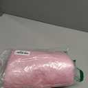 Lyrow Bow Bath Mat for Bathroom, 20"x32" Cute Preppy 3D Bow Rugs Extra Soft and Absorbent Microfiber Bath Rug, Non-Slip TPR Back, Washable Plush Shaggy Rugs for Floor Shower Bedroom Sink(Pink)