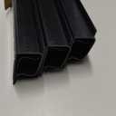 YECAYE 94.2in Cable Management, Cable Organizer,Adhesive Mount Cord Organizer for Desk, Cord Organizer, No-Drill Desk Wire Management for Home Office, Baby proofing, Black