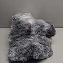 Luciphia Large Waterproof Dog Blanket for Pet Washable Liquid Proof Bed Intimacy Protection Shaggy Plush Calming Long Faux Fur Couch Cover Calming Cat Throw Blankets, Tie-dye Grey, 60" x 80"