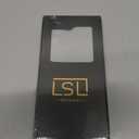 LSL Case for iPhone 16 Plus Black Floral Flower Pattern Print Design Soft TPU Full Camera Lens Anti-Drop Anti-Scratch Shockproof Protective Slim Cover for Women Girls