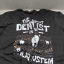 The Best Dentist - Molar Teeth Dental Dentistry DDS T-Shirt (Small, Black)