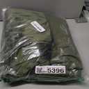 LAMIT 90 Inches Velvet Curtains for Living Room, Olive Green Thermal Insulated Blackout Curtains Luxury Room Darkening Back Tab and Rod Pocket Window Drapes for Bedroom, 2 Panels, 52 x 90 Inch