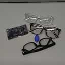 Gaoye Stylish Blue Light Glasses for Woman - Computer Glasses for Blue Light Blocking - Lightweight Frames - 3 Pack