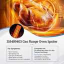 501rb Oven Igniter, 316489403 Stove Igniter Replacement Fit for Frigi-daire Ken-more Cros-ley Gas Range Igniter by Fetechmate, Replace Model 501rb Oven Igniter, 5304508786, 7316489403, 316489403