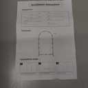 Vincidern 6.6 FT Wedding Arch Backdrop Stand for Parties, Balloon Arch Stand, Wedding Arches for Ceremony, Metal Arch Backdrop Stand for Bridal Baby Showers, Birthday Party Decoration Door Frame Gold