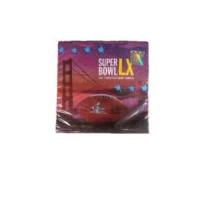 Super Bowl LX Napkins (small) 3 Pack