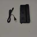 ORIA Digital Alarm Clock for Bedroom, LED Alarm Clock with Large Display, Rechargeable Desk Clock with Date, Adjustable Volume Brightness, Snooze, Type-C Port, for Home Office Living Room