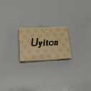 Uyiton Compatible with iPhone 17 Pro Max Camera Lens Protector - [Not Easy to Break][Strong Adsorption][Case-Friendly] Metal Tempered Glass Rear Camera Screen Cover - Cosmic Orange