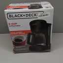 BLACK+DECKER 5-Cup Coffeemaker, Black, DCM600B