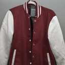 Womens Bomber Varsity Jacket  Fleece Letterman Jacket for Women, Standard & Cropped Styles (Large)