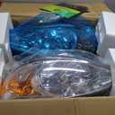 Headlights W/Bulbs for 2002 2003 2004 Toyota Camry (LE/XLE) Halogen Headlamp Replacement Driver & Passenger Side