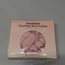 Curling Scrunchie, Heatless Hair Curler to Sleep In, No Heat Curls for Long Hair, Soft Sleep Hair Roller (Pink, 1 Count)