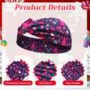 24 Pcs Christmas Party Favors Christmas Headbands Silicone Bracelets Set Xmas Headbands Rubber Bracelets for Xmas Gifts Accessories Holiday Party Supplies(Classic Style)