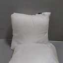 MIULEE Set of 2 Throw Pillow Inserts 20x20 Inches, 100% Virgin Filling Nonwoven Pillow Inserts for Couch Sofa Living Room