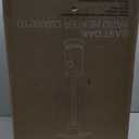 EAST OAK 55,000 BTU Propane Patio Heater with Round Table & Stainless Steel Burner, Outdoor Heater with Wheels, Ideal For Large Patios, Gardens, Outdoor Events, Commercial Use, Black