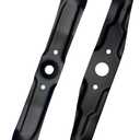 72531-VE2-020 & 72511-VE1-020 Mulching Mower Blade Kit Compatible with 21" Deck Hon-da HRB215 HRM215 HRB216 HRB217 HRR216 HRS216 HRT216 HRZ216 Lawn Mower，2 Pack