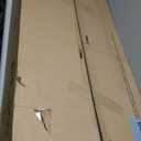 Lufeiya Small White Desk with Drawers for Bedroom, 40 Inch Kids Girls Study Desks, Reversible Computer Writing Nail Table with Fabric Drawer for Small Spaces Home Office Manicure