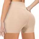 MOREFEEL High Waisted Biker Shorts for Women -3'' / 5'' Tummy Control Butt Lifting Gym Workout Athletic Shorts Yoga Pants