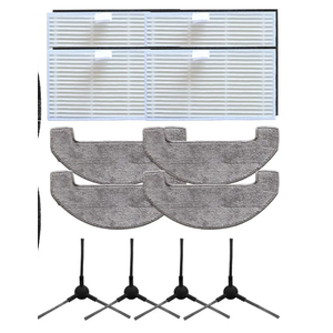 Mop Cloth Kit, HEPA Filter Replacement, Microfiber Mop Pads