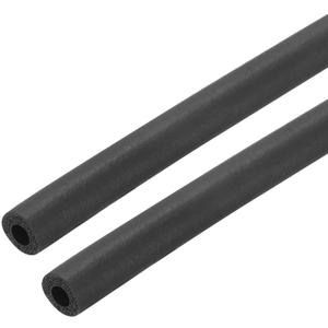 2pcs 1/8" ID Pipe Insulation Foam Tube, EPDM Pipe Cover 1/4" OD Wrap Roll Bar Tubing 4.9FT Long - Insulation Freeze Heat Preservation for Guitar Stand/AC Units/Exercise Machine