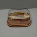 Small Wooden Cake Stand with Lid, Acacia Wood Pastry Display Tray for Cupcake, Cheese, Desserts, Fruits – Elegant Serving Platter with Cover for Parties and Kitchen