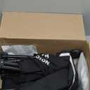 Collapsible Wagon Cart with Wheels Foldable - Folding Utility Heavy Duty Wagons Carts for Grocery Sports Garden Shopping Camping Wheelbarrows (Black, 90L)