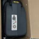 GLAHODEN Retractable Garden Hose Reel 1/2 in x 100 ft, 2025 Upgraded Dual Ratchet Lock UV & Freeze Protection Brass Seal Slow Retraction Anti-Tangle Hose 180Swivel Reinforced Scaffold Wall Mount (Dark Gray)