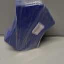 2PCS Propane Tank Holder, Propane Tank Mount, Quality ABS Gas Cylinder Holder with Screws and Safety Chain Supported 4"-12", Suitable for All Kinds of Gas cylinders (Blue)