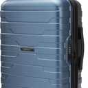 BAGSMART Carry On Luggage 19 L x14 W x9 H Airline Approved with Spinner Wheels, Lightweight 20 Inch Luggage with TSA Lock, Expandable Hard Shell Carry On Suitcases for Men Women, Royal Blue