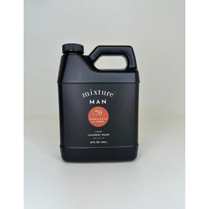 Mixture Man No. 70 Sandalwood & Amber Luxury Laundry Wash  Warm, Woody Laundry Detergent, 32 oz