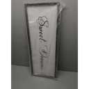 Sweet Dreams Wall Decor Above Bed 32x12 Inch Large Master Bedroom Hanging Wood Rustic Framed Farmhouse Sweet Dreams Sign Guest Room Aesthetic And Minimalist Over Bed Wall Art