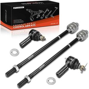 A-Premium Set of 4, Front Inner & Outer Tie Rod End Kit, Compatible with Ford Transit Connect 2010 2011 2012 2013