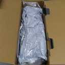 blunique Heated Blanket Electric Throw Waffle, 50x60 Inches Sherpa Fleece Fast Heating Blanket 6 Heating Levels & 4 Hours Auto Off ETL Certification,Haze Blue Throw