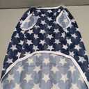 HDKUW Pet Clothes,Dog Summer T-Shirt Cool Breathable Sunscreen Dog Vest Clothes Outfit Costume for Medium Large Dogs Blue Star 5XL