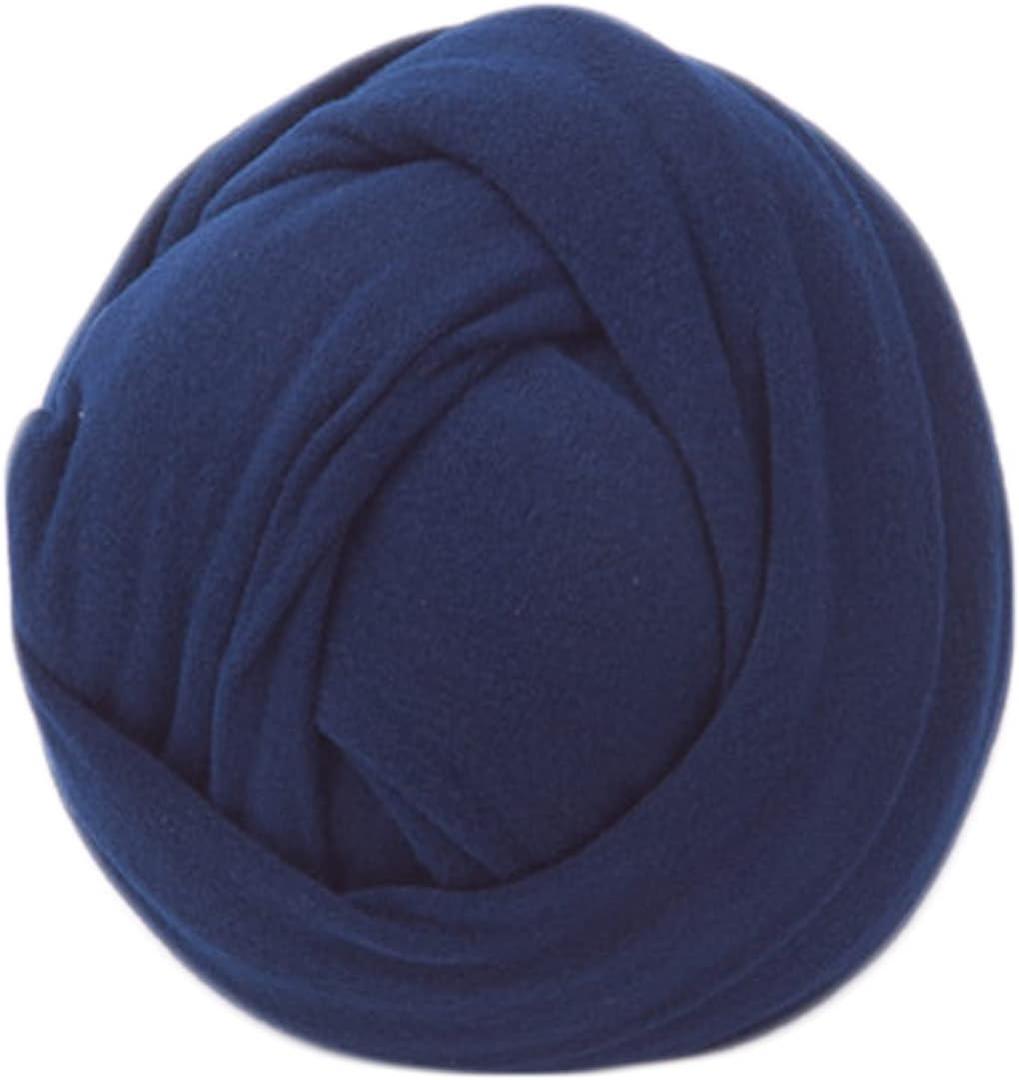 Zeroest Newborn Photography Outfits Props Stretch Wrap for Baby Boys Girls Photoshoot Posing Blanket (Navy)