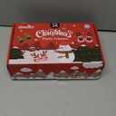 Max Fun 12Pcs Christmas Glasses Glitter Holiday Party Glasses Frames Christmas Decoration Accessories Costume Eyeglasses for Christmas Parties Holiday Favors (One Size Fits All)