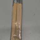 Trim Paint Brushes Set of 4-0.25", 0.5", 0.7", 1" Slant Lining Fitch Paint Brushes for Detail, Small Cutting in Brushes for Trim, Edges and Crafts