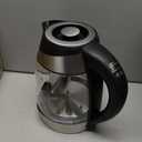 Chefman Electric Kettle with Temperature Control, 5 Presets LED Indicator Lights, Removable Tea Infuser, Glass Tea Kettle & Hot Water Boiler, 360 Swivel Base, BPA Free, Stainless Steel, 1.8 Liters