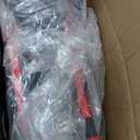 Foldable Rollator Walker with Seat for Seniors & Adults Lightweight 2-in-1 Walker and Wheelchair Combo Adjustable Handle Height Transport Chair with Brakes 300 lbs Weight Capacity