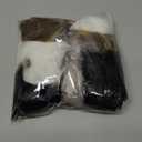 Boao 8 Pcs Faux Fur Pompoms for Hats with Removable Press Button Faux Fur Fluffy Pompom Balls Knit Hats Clothing Accessories for Bobble Hat Knitting Shoes Scarves Bag(1 Color)