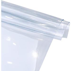 ONEART | Transparent Leather Vinyl, 30 Gauge Solid Color See-Through Waterproof Jelly Faux Leather for Women DIY Handbags Tote, 12" x 48"
