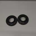 Coil Spring Insulators, Coil Spring Isolators Compatible with 1984-2001 Cherokee XJ, 93-98 Grand Cherokee ZJ, 97-06 Wrangler TJ, 86-92 Comanche MJ, 84-90 Wagoneer (Stock Height)