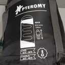PTEROMY Sleeping Bags for Adults, Lightweight and Machine Washable, Water Resistant Backpacking Camping Sleeping Bag for Warm Cold Weather, Camping Essentials for Hiking TravelOverall Pick