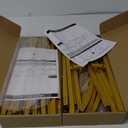 Wokceer Wedding Arch Backdrop Stand 7.2FT, 6.6FT White Metal Arch Stand Set of 2 for Birthday Party Wedding Ceremony Baby Shower Graduation Decoration (Gold)