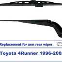 Rear Wiper Arm Blade Replacement for Toyota 4Runner 1996 1997 1998 1999 2000 2001 2002 - Back Windshield Wiper Replacement