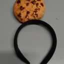 Beaupretty Funny Cookie Headband Cartoon Cookie Headband Headpiece Cute Cartoon Plush Hairband for Women Gilrs