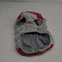 FUAMEY Dog Coat for Medium Dogs,Waterproof Dog Winter Jacket with Harness Built in Puppy Cold Weather Coats Reflective Pet Vest with Zipper Warm Fleece Dogs Snowsuit Windproof Red M (M(chest:21in))